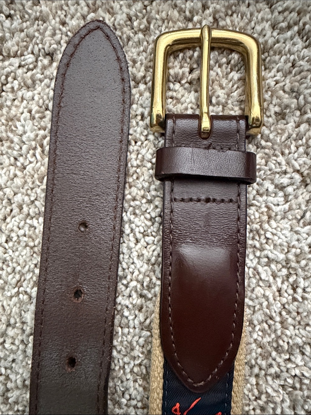 Vineyard Vines UVA Virginia Belt - Picture 9 of 13